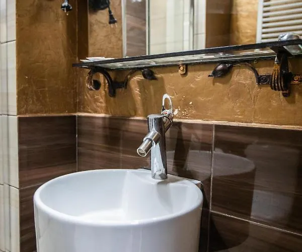 з кондиціонером на вулиці староєврейська 15 з ванною посеред спальні 利沃夫